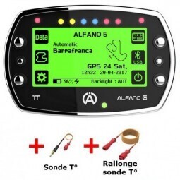ALFANO 6 1T + RALLONGE A-3301 + SONDE TEMPÉRATURE EAU A-2101 (PACK 1)