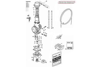 CARBURATEUR-POMPE A ESSENCE