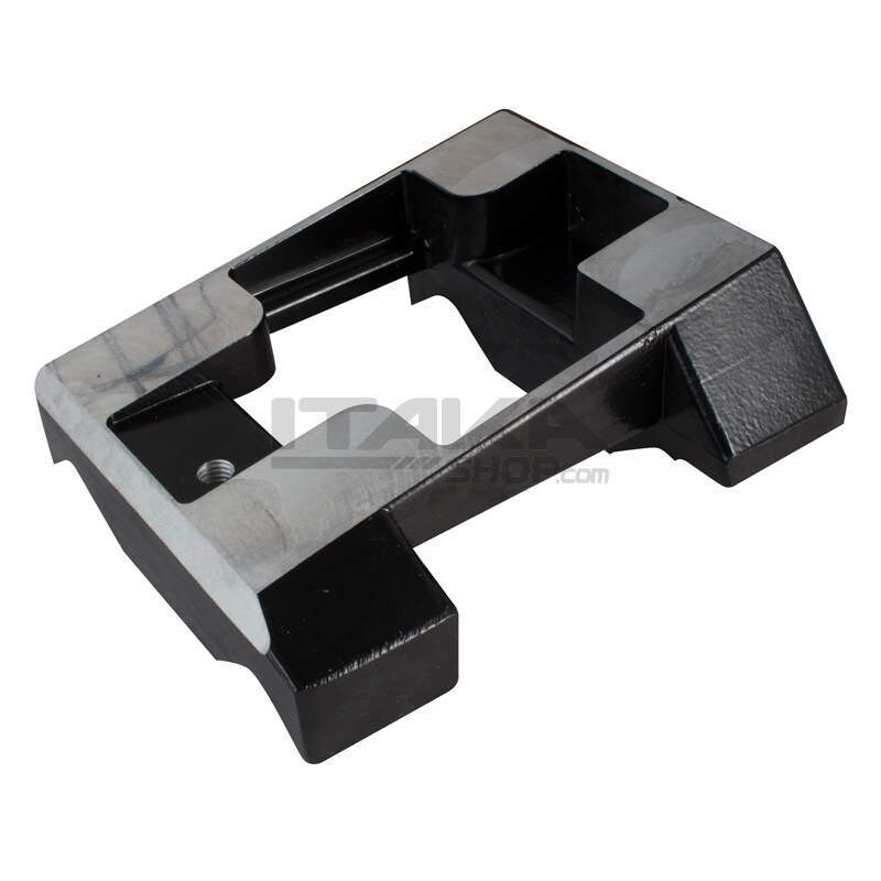 PLATINE MOTEUR TEKNEEX 8° 28mm percee ROTAX
