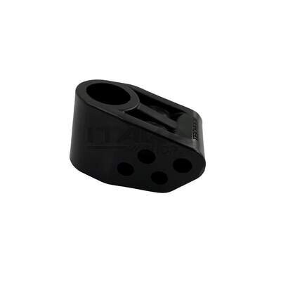SUPPORT COLONNE PLASTIQUE 4 TROUS TEKNEEX