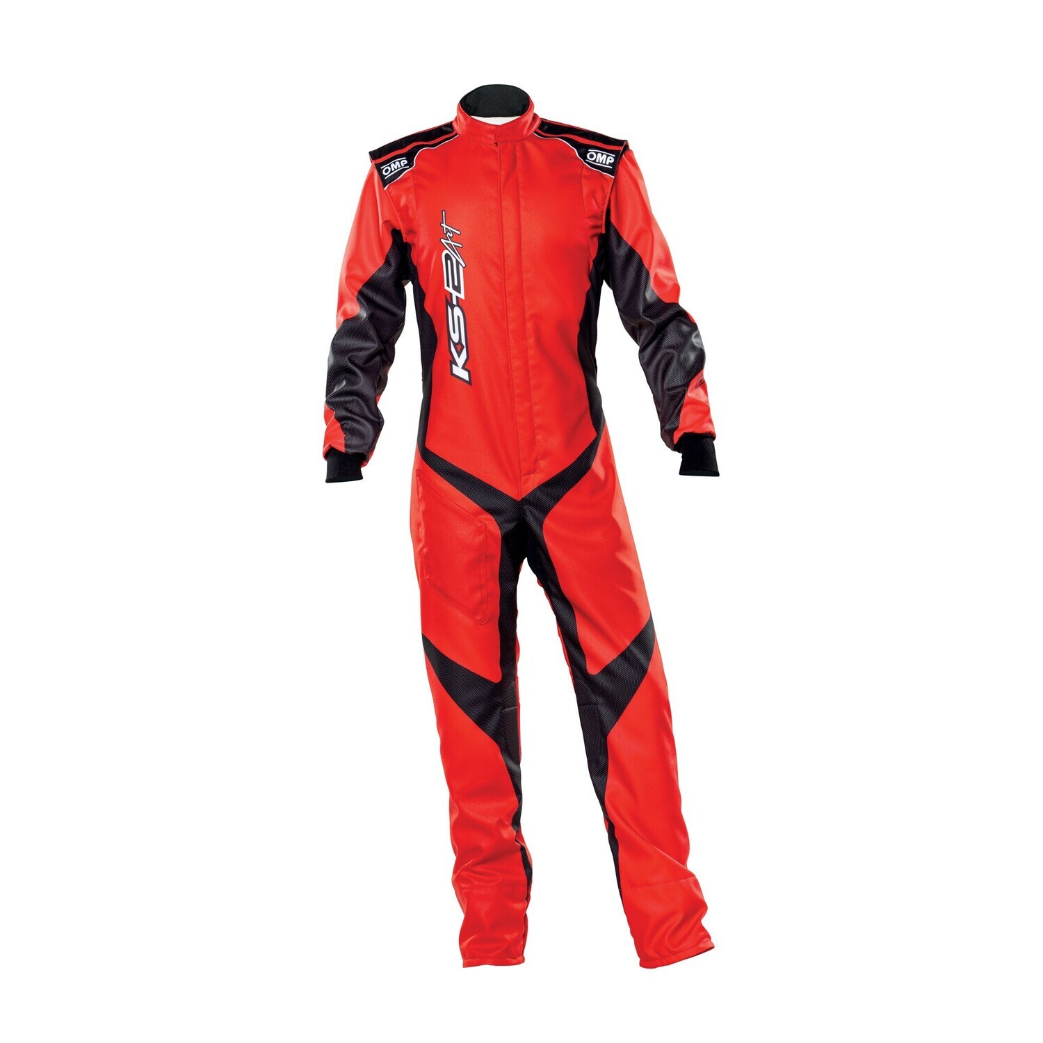 COMBINAISON OMP KS2 ART TOTALLY PRINTED SUIT ROUGE/NOIR #58