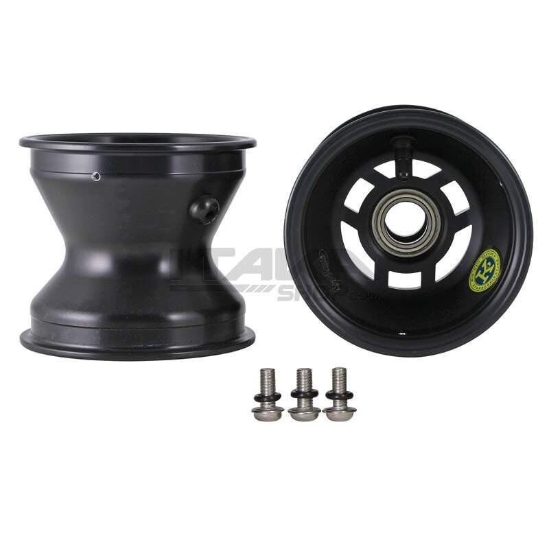 JANTE AV ALU 120 NOIRE (FUSEE DE 25MM)