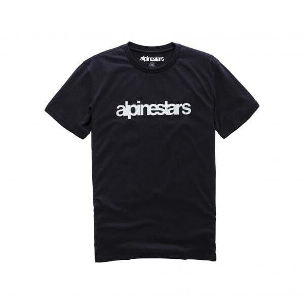 T-SHIRT HERITAGE WORD PREMIUM ALPINESTARS BLACK
