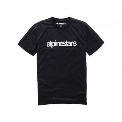 T-SHIRT HERITAGE WORD PREMIUM ALPINESTARS BLACK