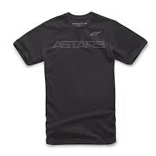 T-SHIRT REVEAL ALPINESTARS NOIR
