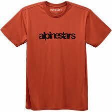 T-SHIRT HERITAGE WORD PREMIUM ALPINESTARS CORAL