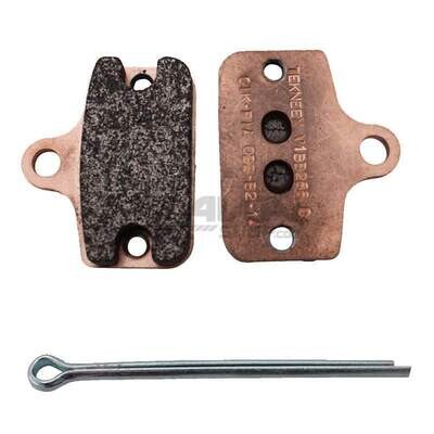 PLAQUETTES ARRIERE C+ ETRIER TEKNEEX 2 PISTONS D24