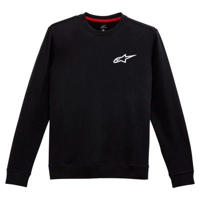 SWEET AGELESS CHEST CREW FLEECE NOIR