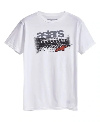 T-SHIRT BURNOUT ALPINESTARS BLANC T-SHIRT BURNOUT ALPINESTARS BLANC