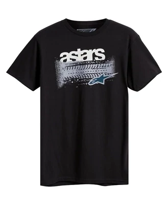 T-SHIRT BURNOUT ALPINESTARS NOIR