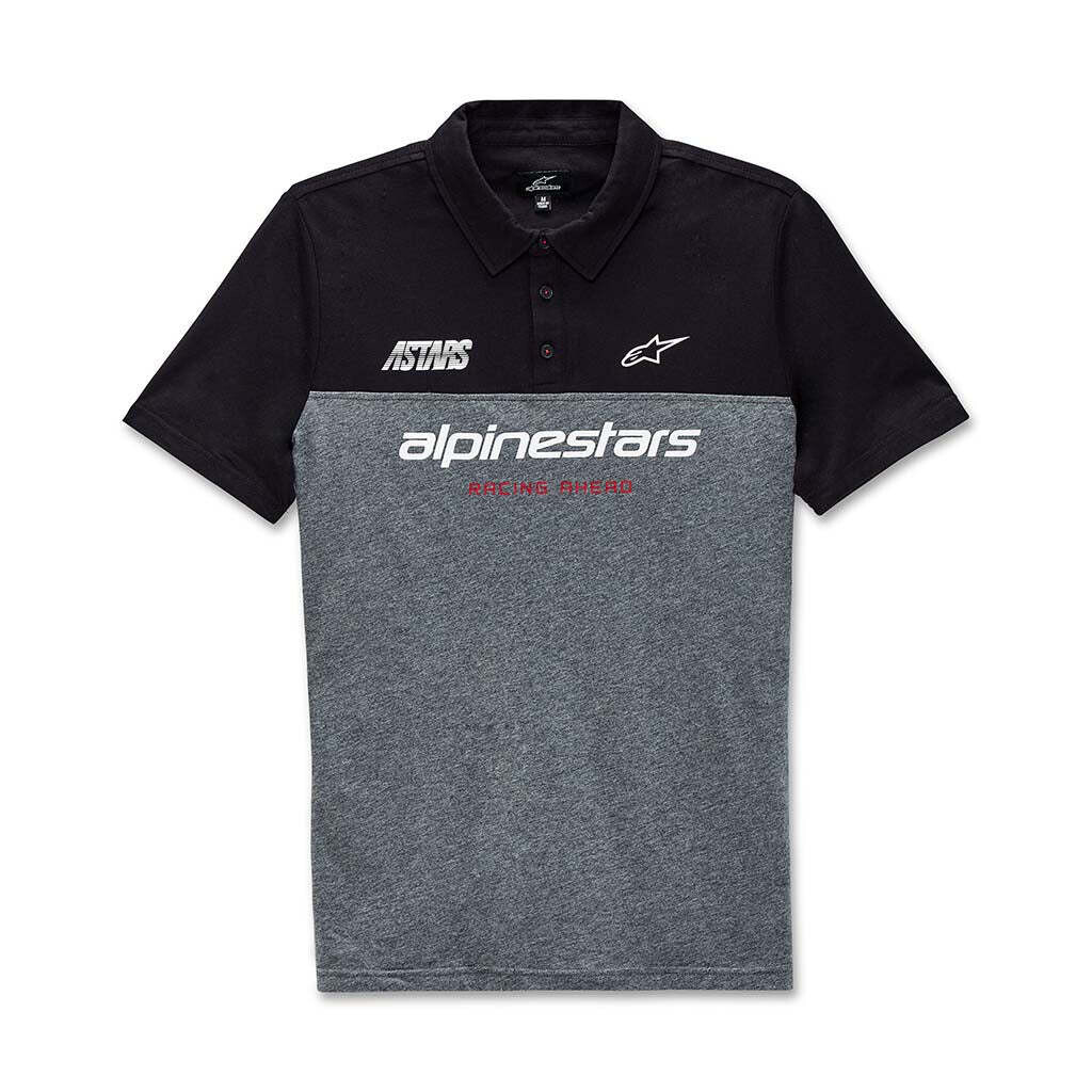 POLO PADDOCK NOIR GRIS