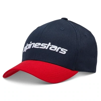 CASQUETTE LINEAR BLEU / ROUGE