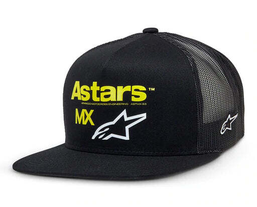 CASQUETTE FIRST MOTO TRUCKER NOIR