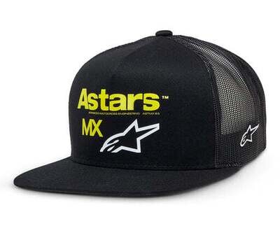 CASQUETTE FIRST MOTO TRUCKER NOIR
