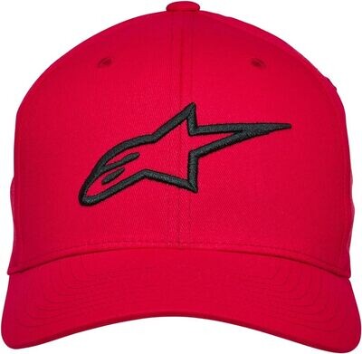 CASQUETTE AGELESS CURVE ROUGE
