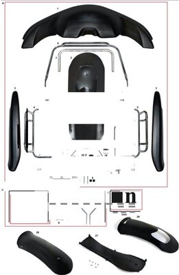CARROSSERIES CRG ET SUPPORTS 507/508