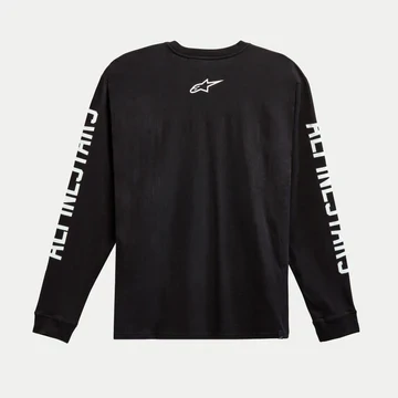 T-SHIRT FACE OFF LS NOIR