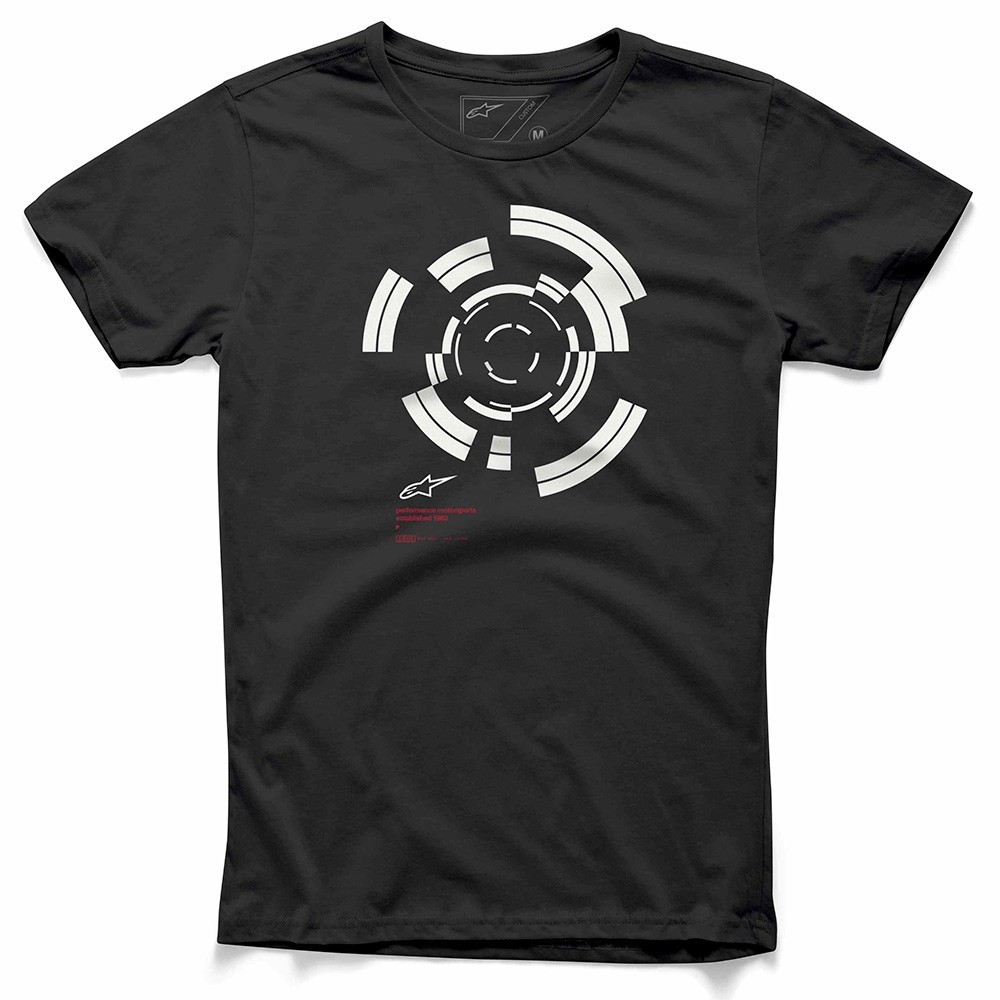 T-SHIRT ROTATION ALPINESTARS GRIS