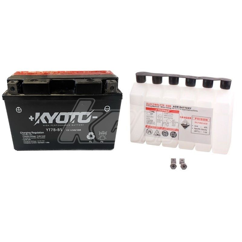 BATTERIE KYOTO ACIDE SEPARE YT7B.BS