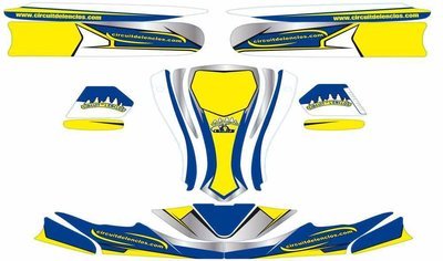 KIT DECO KARTING (KZ, ROTAX... sauf Minikart/Minimes)