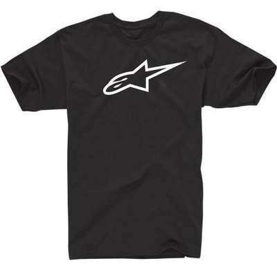 T-SHIRT CARBON AGELESS ALPINESTARS NOIR