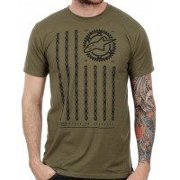 T-SHIRT UNCHAINED TEE ALPINESTARS KAKI