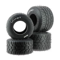Set de 4 pneus kart LECONT LWR pluie