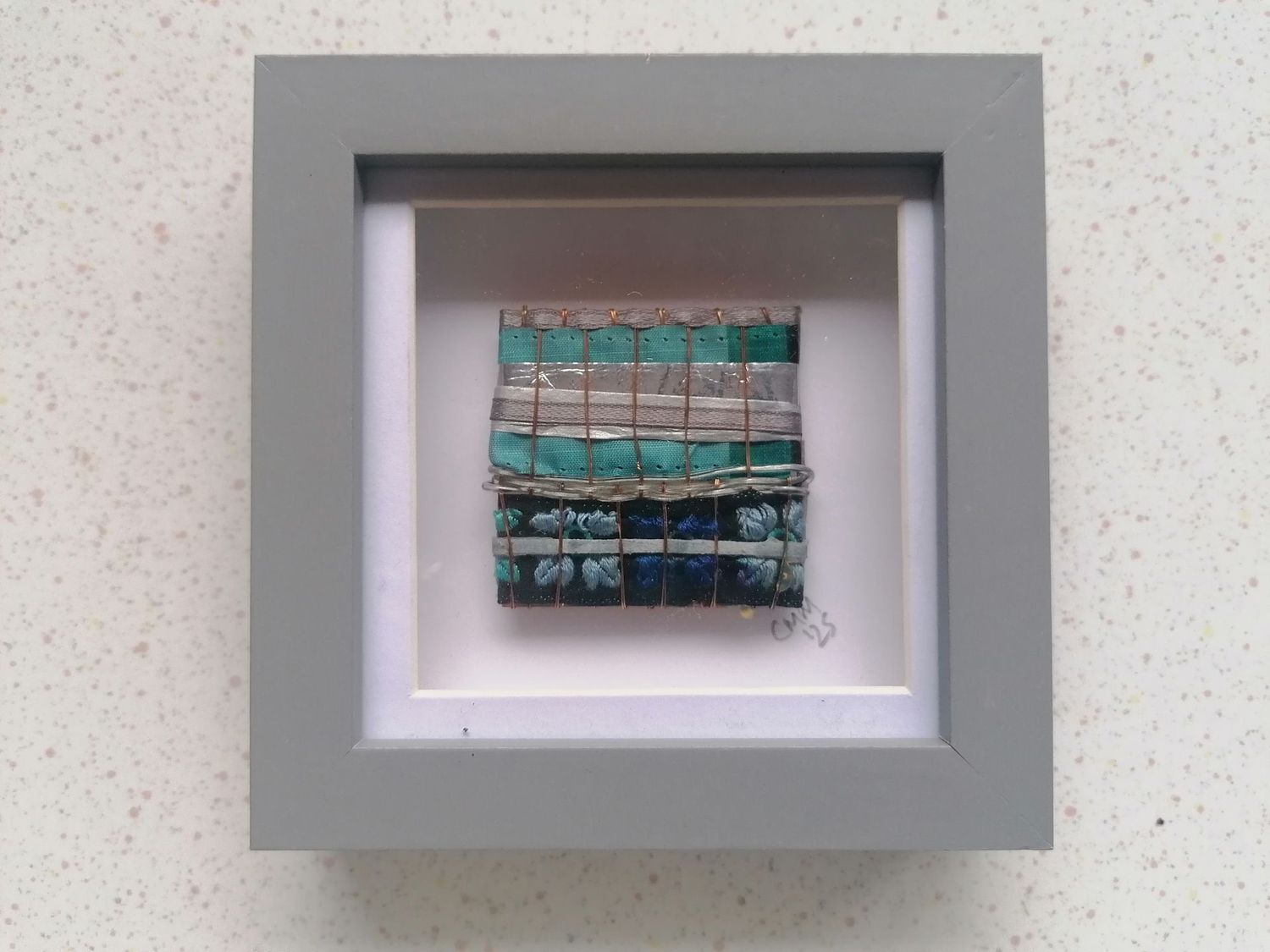 Teal Light - 5cm weaving