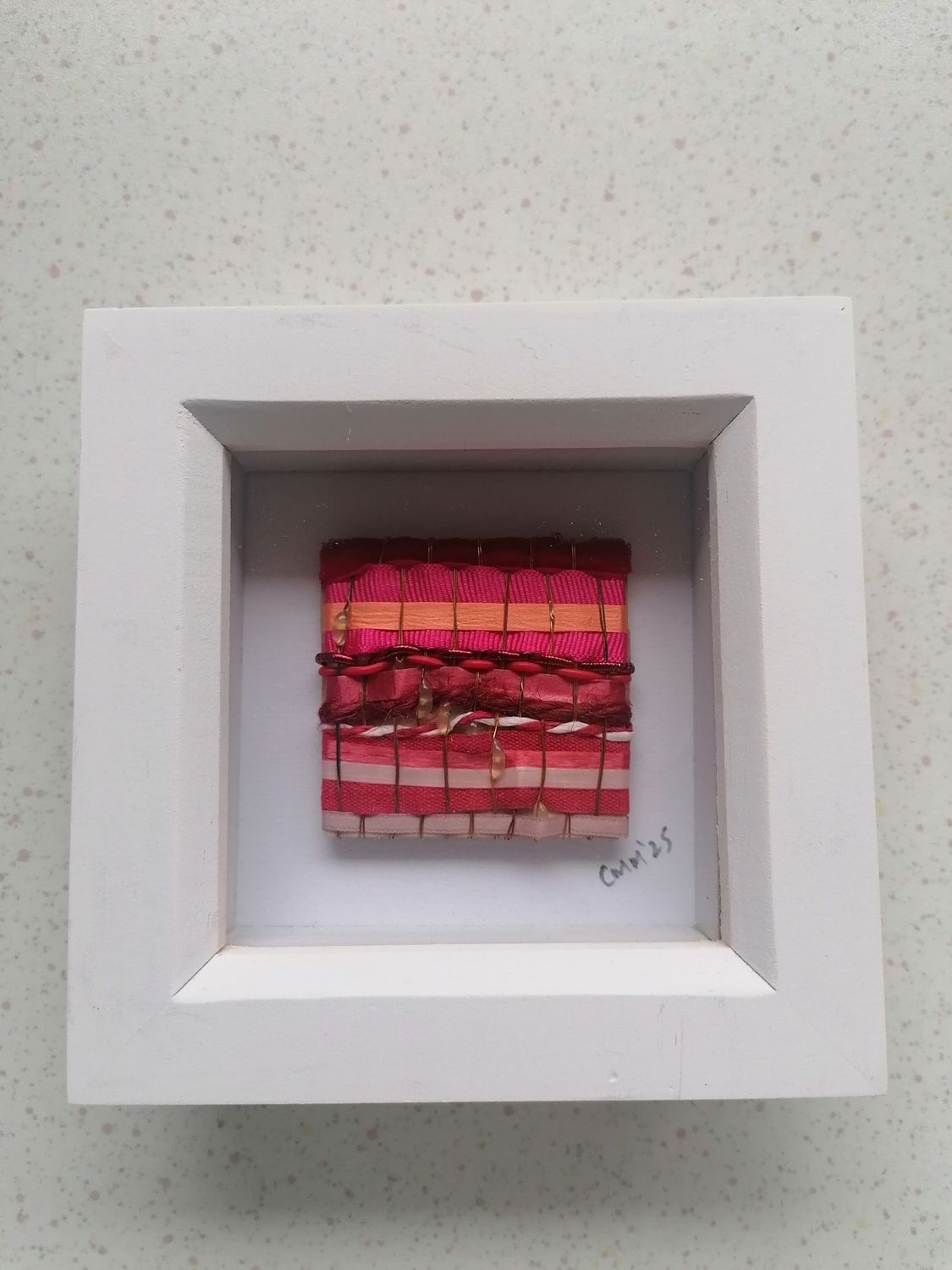 Raspberry Ripple - 5cm weaving