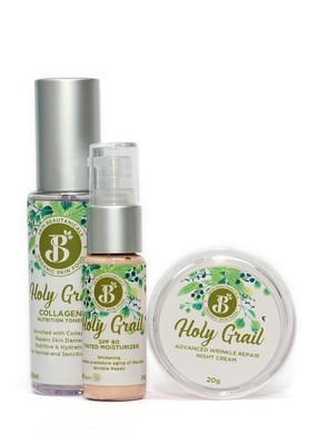 Holy Grail Age Defense Facial Kit (Radiance Kit)