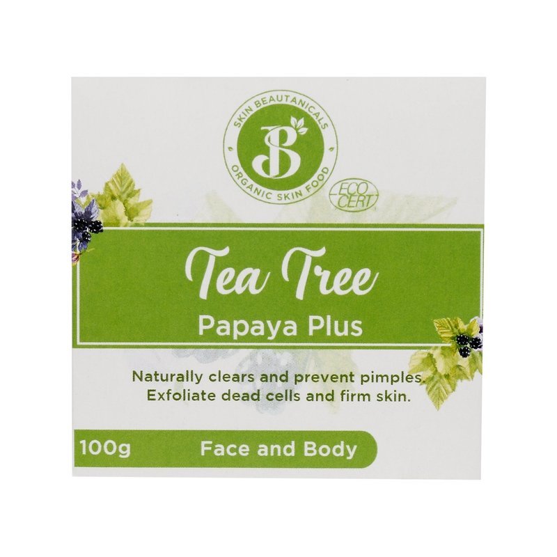 TEA TREE SOAP WITH PAPAIN ENZYME