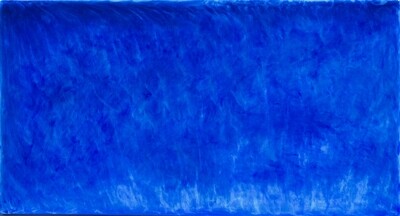 Some Blue Velvet Morning Pond mini (12"H x 24"L)
