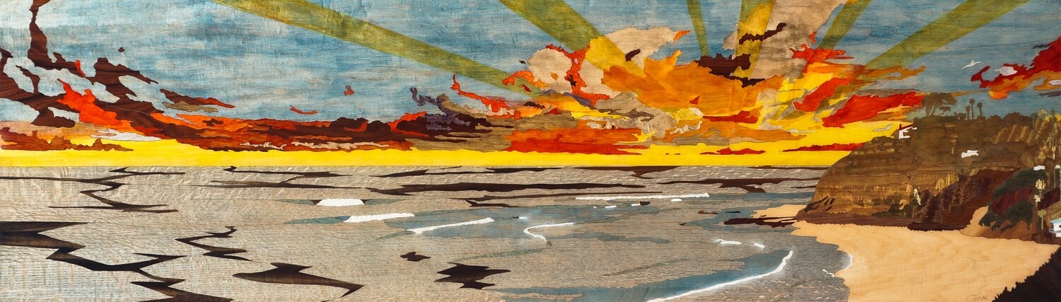 "Swami's 4/6" Aluminum Print (17.5"H x 62"L x .75"D)