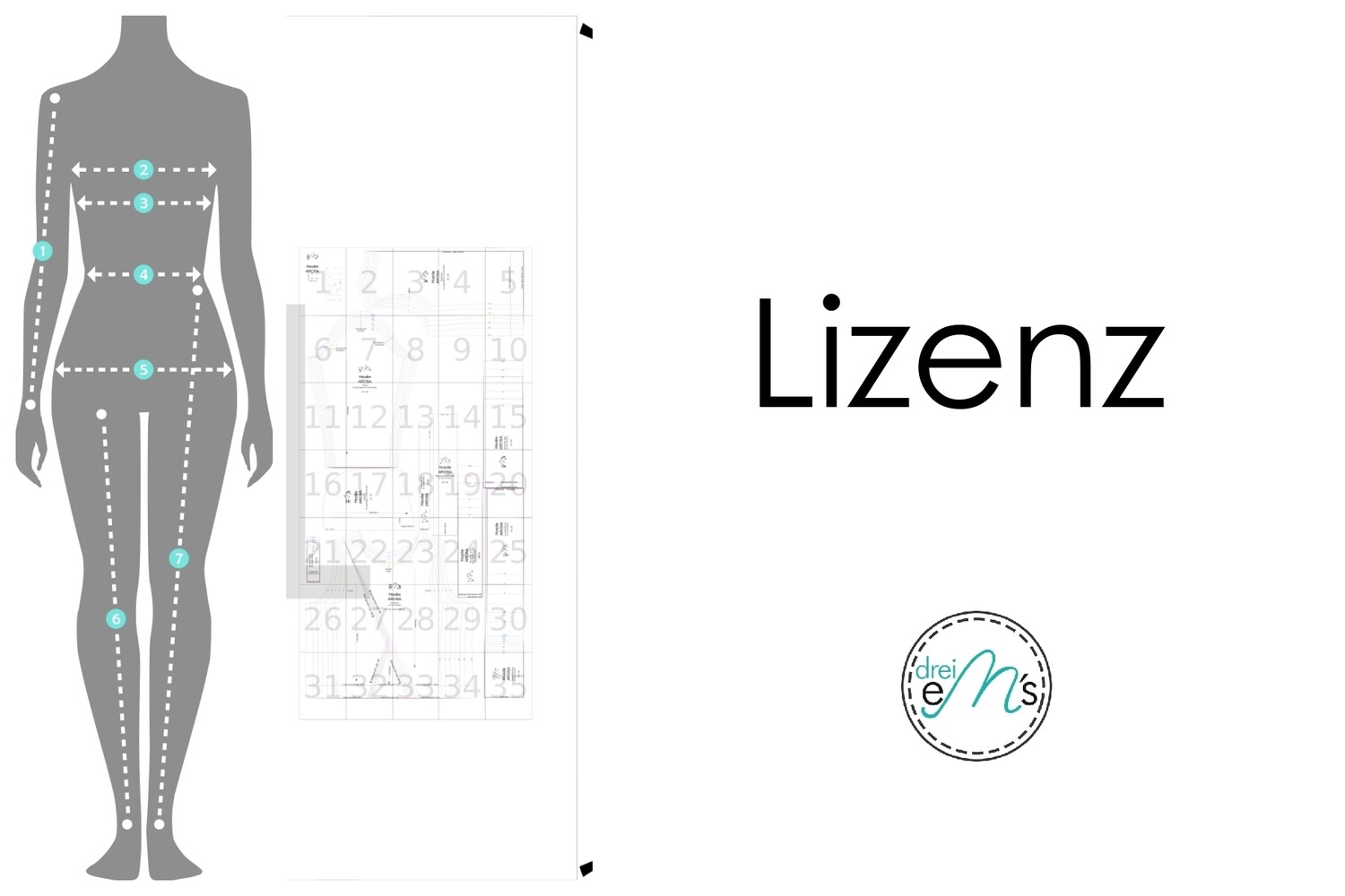 Test - Lizenz für gewerbliche Nutzung meiner Schnittmuster und Plotterdateien