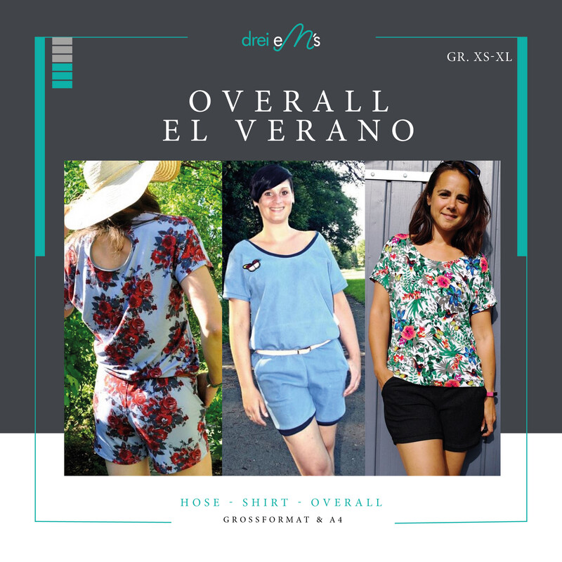 Ebook Overall EL VERANO 3 in 1 Gr. XS-XL Ebook Overall EL VERANO 3 in 1 Gr. XS-XL