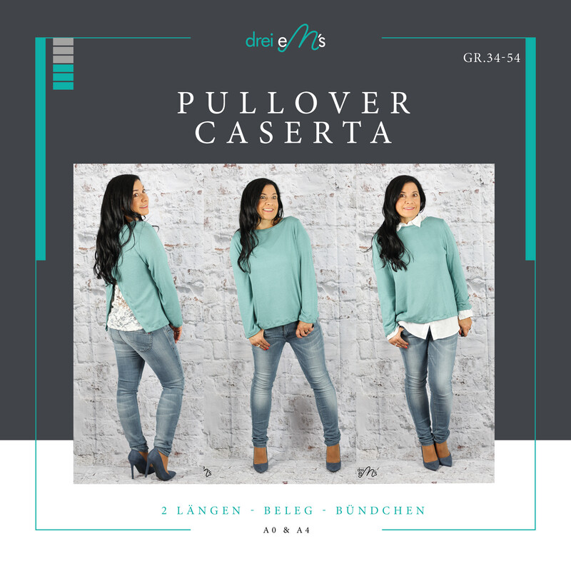 Ebook Pullover CASERTA Gr. 32-56 Ebook Pullover CASERTA Gr. 32-56