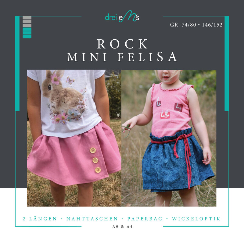 Ebook Rock mini FELISA Gr. 74/80-146/152 Ebook Rock mini FELISA Gr. 74/80-146/152