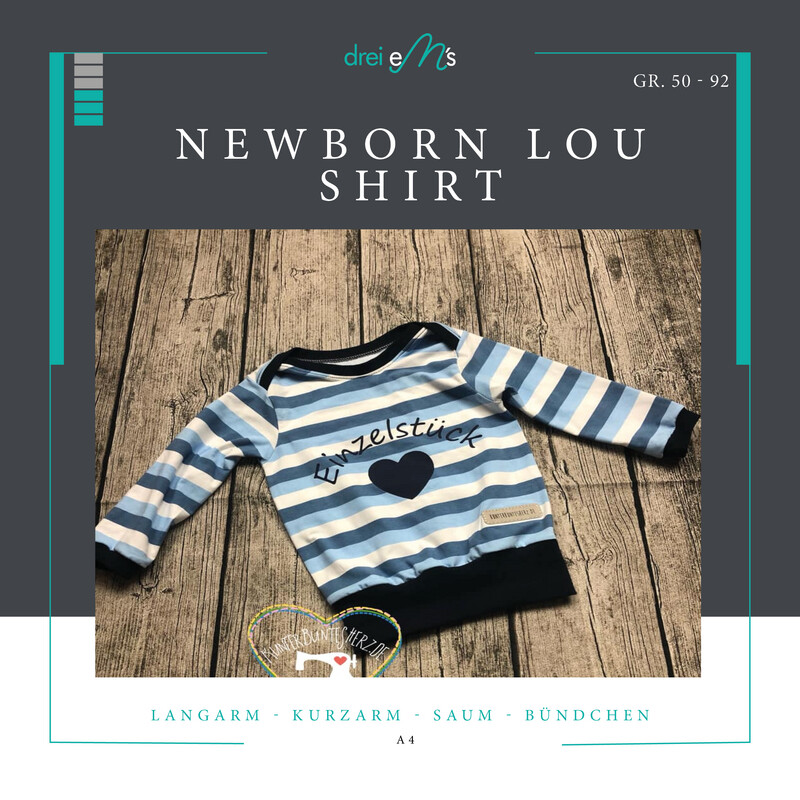 Newborn LOU Shirt Gr. 50-92 Newborn LOU Shirt Gr. 50-92