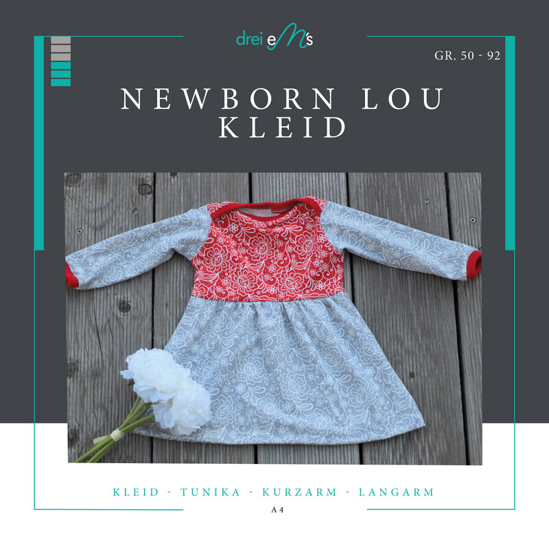 Newborn LOU Kleid oder Tunika Gr. 50-92