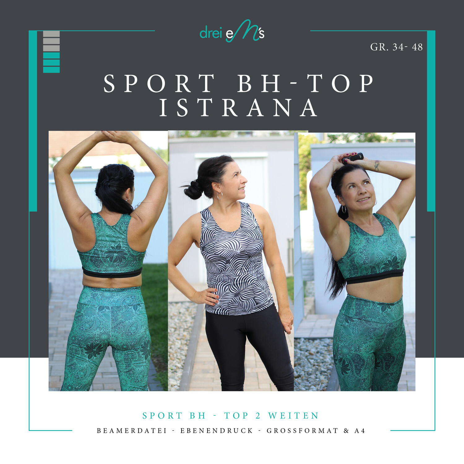 Ebook Sport-BH/ Top ISTRANA Gr. 34-48