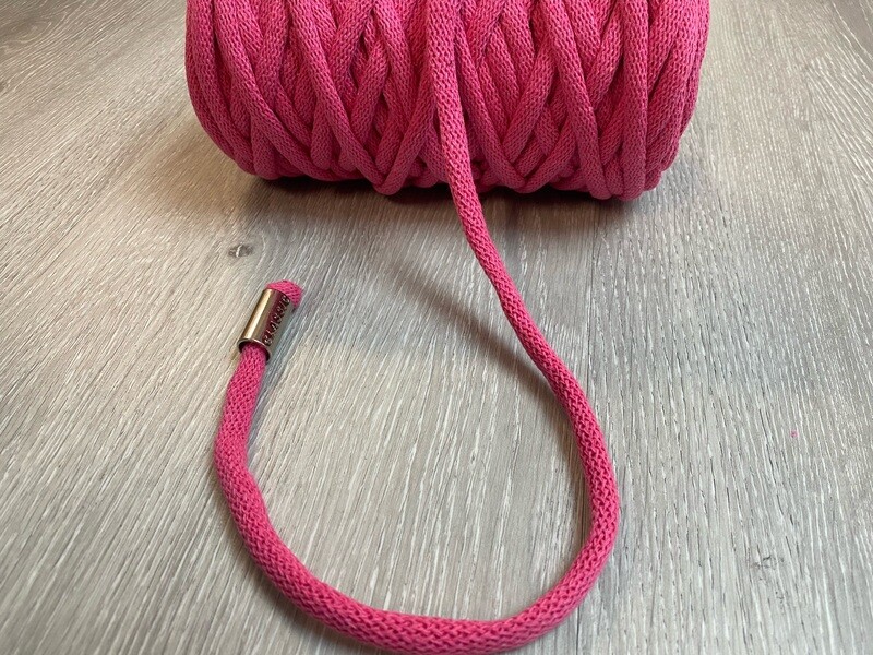 Premiumkordel 9 mm pink