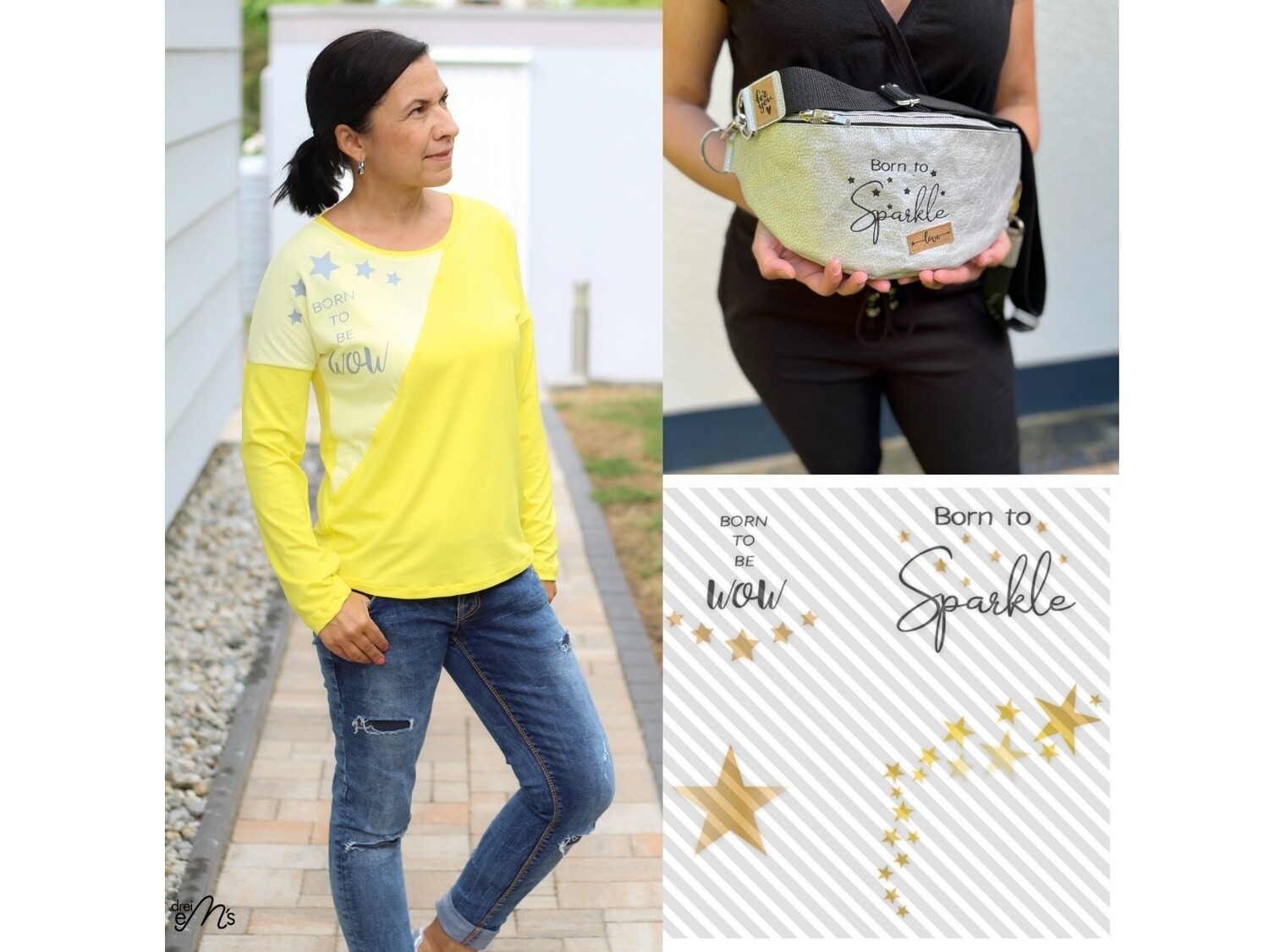 Plotterdatei &quot;BORN TO&quot; PALUDO