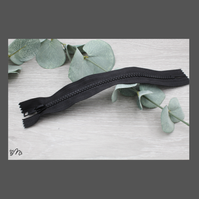 Reißverschluss nicht teilbar 20 cm schwarz Reißverschluss nicht teilbar 20 cm schwarz