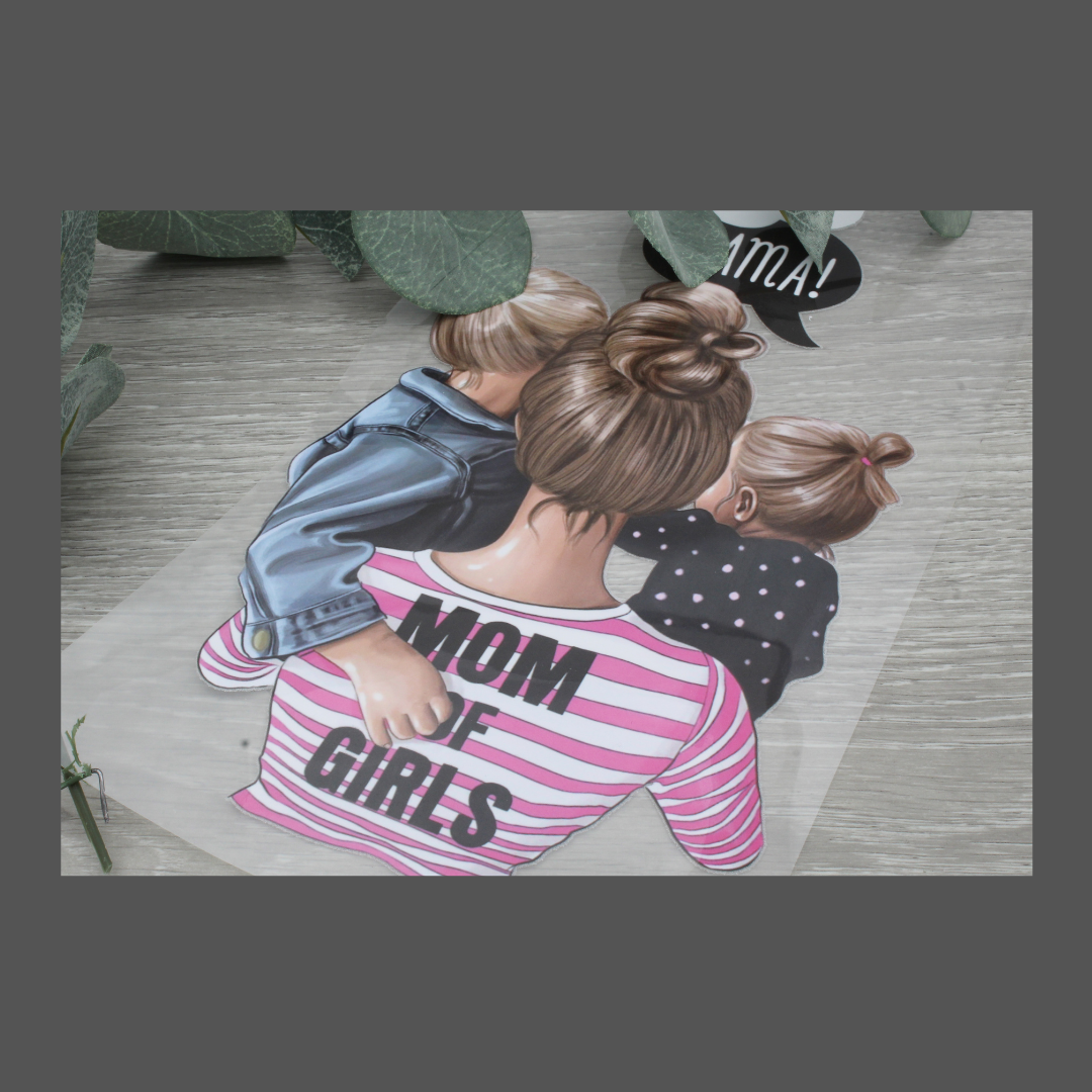 Bügelbild  Super Mom Bügelbild  Super Mom