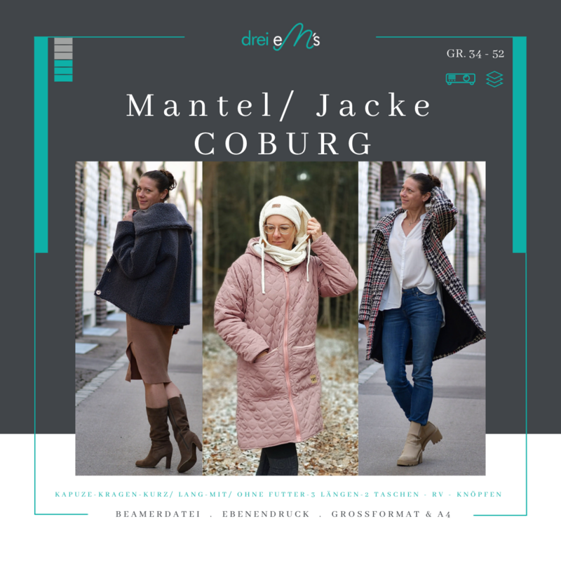 Ebook Mantel/Jacke COBURG Gr. 34-52