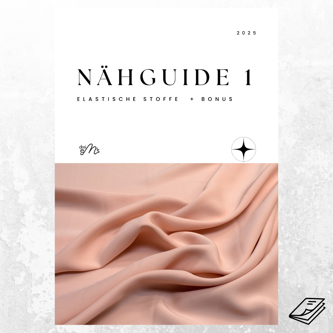Broschüre - NÄHGUIDE 1 für elastische Stoffe + Bonus Broschüre - NÄHGUIDE 1 für elastische Stoffe + Bonus
