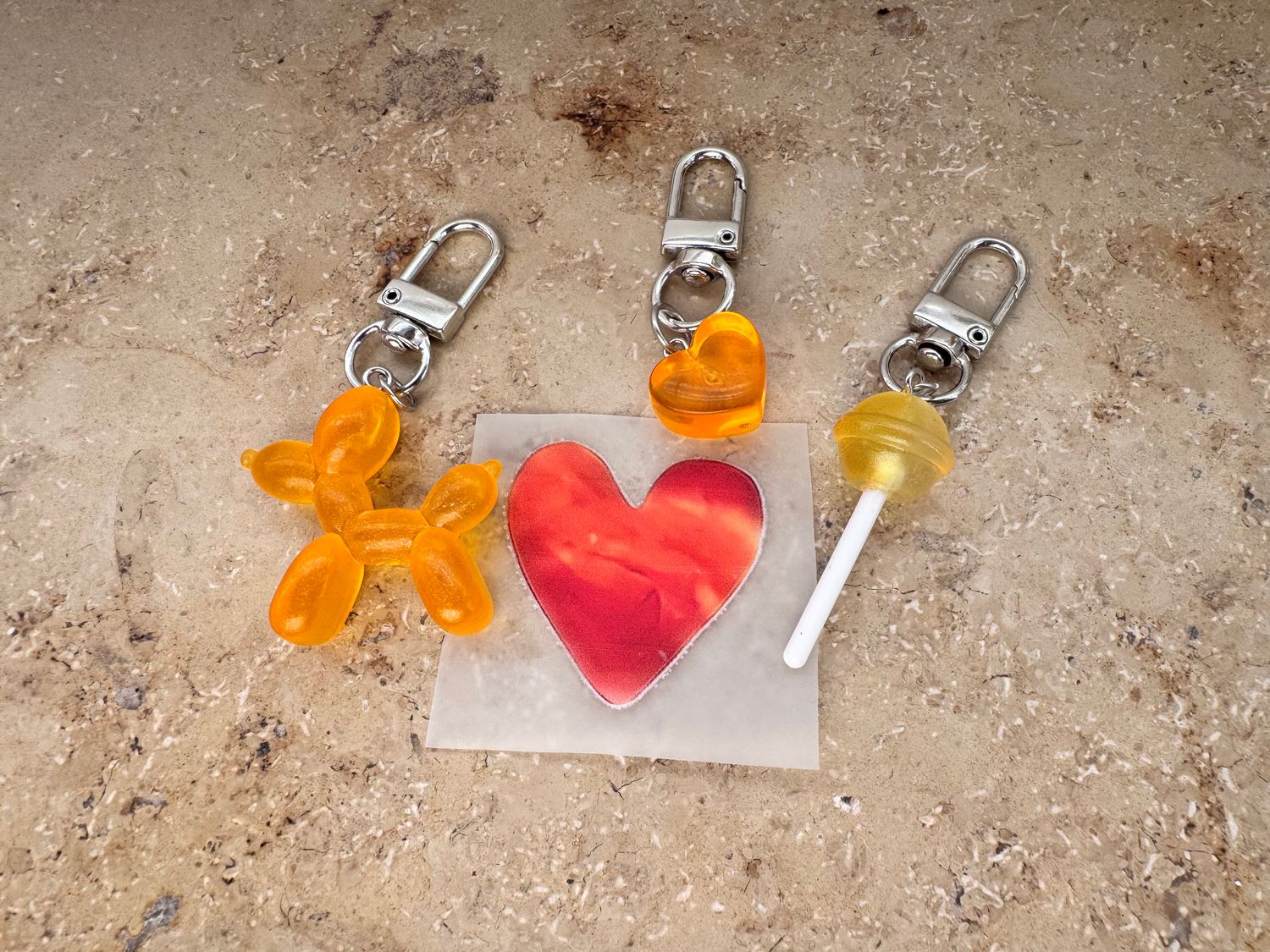 Anhängerset 4 teilig orange SUTRI Anhängerset 4 teilig orange SUTRI