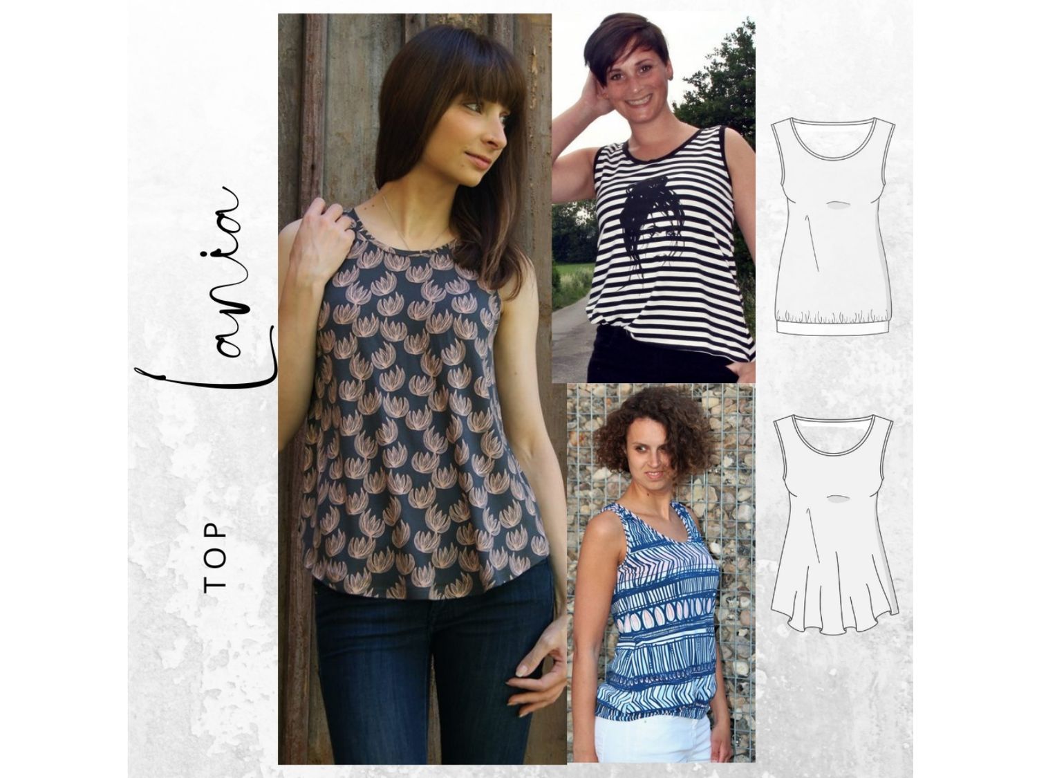 Ebook Top LANIA Gr. XS-XXL