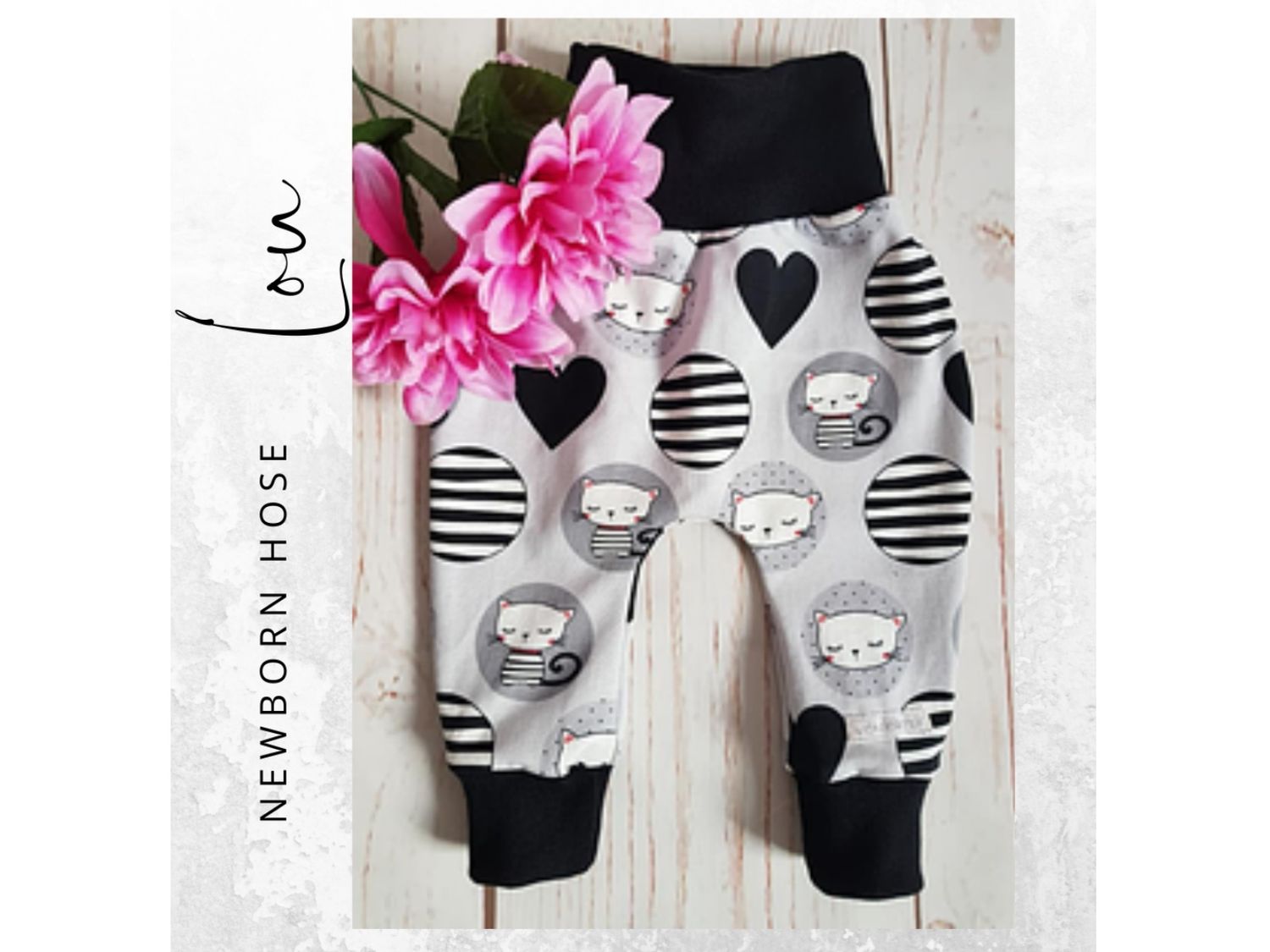 Schnittmuster Newborn LOU Hose Gr. 50-92