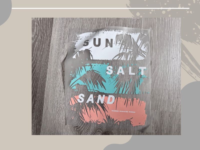 Bügelbild SUN-SALT-SAND zu Shopper SUTRI Bügelbild SUN-SALT-SAND zu Shopper SUTRI